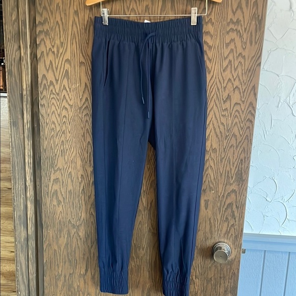 Navy Blue Zyia Jogger Pants - Picture 1 of 5